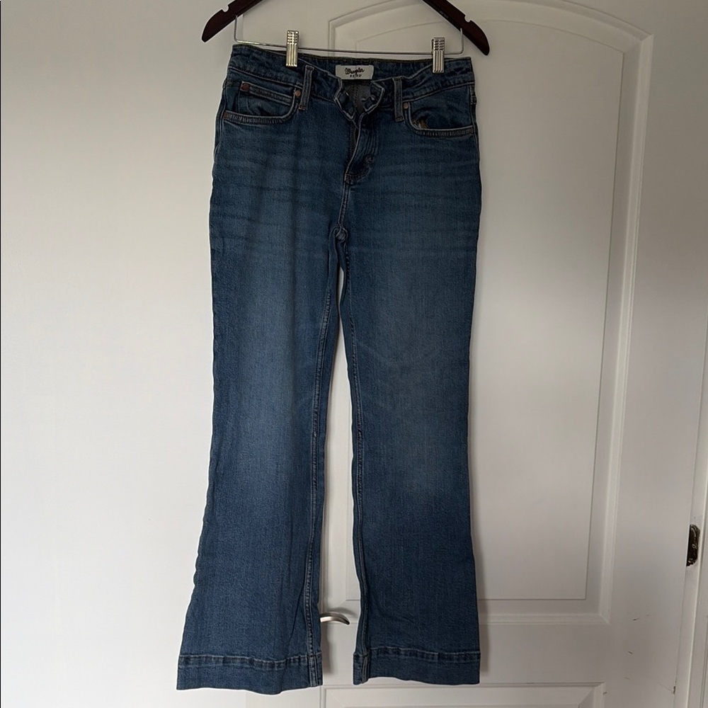 Women's Blue Denim Jeans - Classic Bootcut